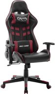 SHUMEE Gaming chair black and burgundy faux leather, 20509 - Gaming Chair