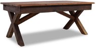 SHUMEE Konferenční stolek, masivní recyklované dřevo, 110 × 60 × 45 cm, 244492 - Konferenční stolek