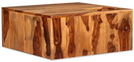 SHUMEE Konferenční stolek z masivního sheeshamu 70 × 70 × 30 cm, 244927 - Konferenční stolek