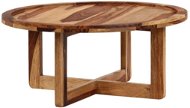 SHUMEE - Konferenčný stolík 80 × 35 cm masívne palisandrové drevo, 247926 - Konferenčný stolík