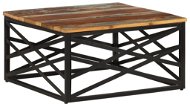 SHUMEE Konferenční stolek 68 × 68 × 35 cm masivní recyklované dřevo, 330075 - Konferenční stolek