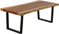 SHUMEE Konferenčný stolík masívne drevo suar 102 × 54 × 41 cm, 337988 - Konferenčný stolík