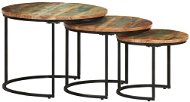 SHUMEE Hnízdové stolky 3 ks masivní recyklované dřevo, 338003 - Konferenční stolek