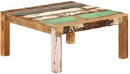 SHUMEE Konferenčný stolík 80 × 80 × 40 cm masívne recyklované drevo, 338030 - Konferenčný stolík