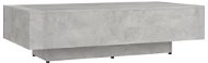 SHUMEE Konferenčný stolík betónovo sivý 115 × 60 × 31 cm drevotrieska, 803393 - Konferenčný stolík