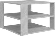 SHUMEE Konferenční stolek betonově šedý 60 × 60 × 40 cm dřevotříska, 806323 - Konferenční stolek