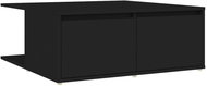 SHUMEE Konferenční stolek černý 80 × 80 × 31 cm dřevotříska , 806877 - Konferenční stolek