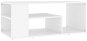 SHUMEE Konferenční stolek bílý 100 × 50 × 40 cm dřevotříska, 806921 - Konferenční stolek
