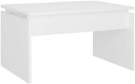 Konferenčný stolík SHUMEE Konferenčný stolík biely 68 × 50 × 38 cm drevotrieska, 808332 - Konferenční stolek