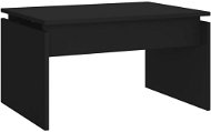 SHUMEE Konferenční stolek černý 68 × 50 × 38 cm dřevotříska, 808333 - Konferenční stolek