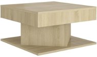 SHUMEE Konferenční stolek dub sonoma 57 × 57 × 30 cm dřevotříska, 808371 - Konferenční stolek