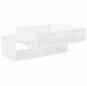 SHUMEE Konferenční stolek bílý vysoký lesk 105 × 55 × 32 cm dřevotříska, 808528 - Konferenční stolek