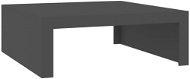 SHUMEE Konferenčný stolík sivý 100 × 100 × 35 cm drevotrieska, 808569 - Konferenčný stolík