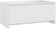 SHUMEE Konferenčný stolík biely 90 × 50 × 41,5 cm drevotrieska, 809818 - Konferenčný stolík