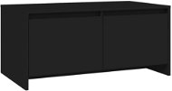 SHUMEE Konferenčný stolík čierny 90 × 50 × 41,5 cm drevotrieska, 809819 - Konferenčný stolík