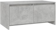 SHUMEE Konferenčný stolík betónovo sivý 90 × 50 × 41,5 cm drevotrieska, 809822 - Konferenčný stolík