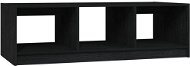 SHUMEE Konferenční stolek černý 110 × 50 × 34 cm masivní borové dřevo, 809916 - Konferenční stolek