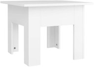 SHUMEE Konferenčný stolík biely 55 × 55 × 42 cm drevotrieska, 810235 - Konferenčný stolík