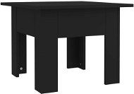 SHUMEE Konferenčný stolík čierny 55 × 55 × 42 cm drevotrieska, 810236 - Konferenčný stolík