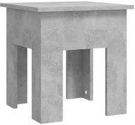 SHUMEE Konferenční stolek betonově šedý 40 × 40 × 42 cm dřevotříska, 810248 - Konferenční stolek