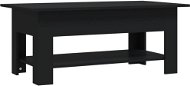 SHUMEE Konferenčný stolík čierny 102 × 55 × 42 cm drevotrieska, 810254 - Konferenčný stolík