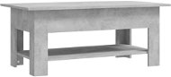 SHUMEE Konferenčný stolík betónovo sivý 102 × 55 × 42 cm drevotrieska, 810257 - Konferenčný stolík