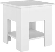 SHUMEE Konferenční stolek bílý 40 × 40 × 42 cm kompozitní dřevo, 810271 - Konferenční stolek