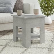 SHUMEE Konferenční stolek betonově šedý 40 × 40 × 42 cm kompozitní dřevo, 810275 - Konferenční stolek