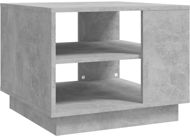 SHUMEE - Konferenčný stolík betónovosivý 55 × 55 × 43 cm drevotrieska, 810293 - Konferenčný stolík