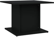 SHUMEE Konferenční stolek černý 55,5 × 55,5 × 40 cm dřevotříska, 810317 - Konferenční stolek
