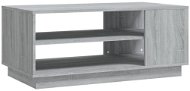 SHUMEE Konferenčný stolík sivý sonoma 102 × 55 × 43 cm drevotrieska, 813084 - Konferenčný stolík
