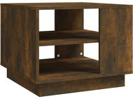 SHUMEE Konferenční stolek kouřový dub 55 × 55 × 43 cm dřevotříska, 813086 - Konferenční stolek