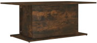 SHUMEE Konferenční stolek kouřový dub 102 × 55,5 × 40 cm dřevotříska, 813092 - Konferenční stolek