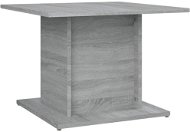 SHUMEE Konferenční stolek šedý sonoma 55,5 × 55,5 × 40 cm dřevotříska, 813096 - Konferenční stolek