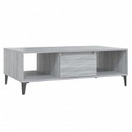 SHUMEE Konferenčný stolík sivý sonoma 103,5 × 60 × 35 cm drevotrieska, 813180 - Konferenčný stolík