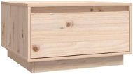 SHUMEE Konferenčný stolík 55 × 56 × 32 cm masívne borovicové drevo, 813405 - Konferenčný stolík