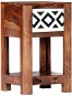 SHUMEE Nočný stolík 30 × 30 × 50 cm masívne sheeshamové drevo, 247732 - Nočný stolík