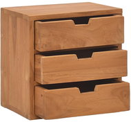 SHUMEE Noční stolek 40 × 30 × 40 cm masivní teakové dřevo, 326121 - Noční stolek