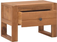 SHUMEE Noční stolek 50 × 30 × 35 cm masivní teakové dřevo, 326123 - Noční stolek
