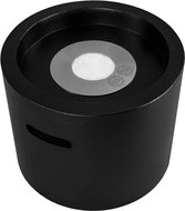 shortdesc Freestanding biobrick Moon Mini matt black - Bioethanol Fireplace