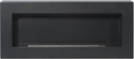 shortdesc Wall-mounted bio-frame 900 × 400 Box structural black matt - Bioethanol Fireplace