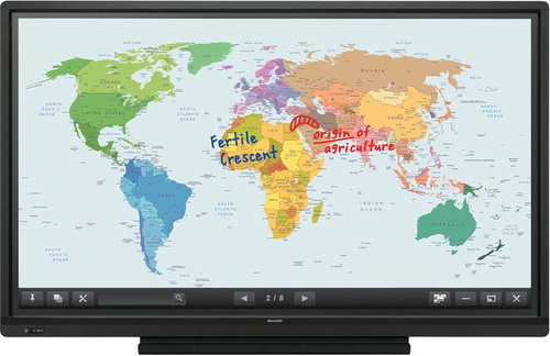60 "Sharp PN-60TA3 black - Large-Format Display - Main image