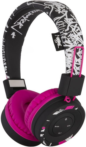 Buxton BHP 7502 STREET ART, PINK - Wireless Headphones - Main image