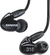 SHURE SE315-K fekete - Fej-/fülhallgató