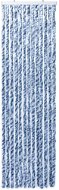 SHUMEE Záves proti hmyzu modrobiely 90 × 200 cm Chenille - Sieťka na okno