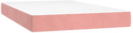 Shumee Bag mattress, velvet, pink, 120 × 200 × 20 cm - Mattress