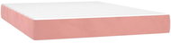 Shumee Bag mattress, velvet, pink, 140 × 190 × 20 cm - Mattress