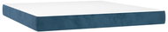 Shumee Bag mattress, velvet, dark blue, 160 × 200 × 20 cm - Mattress