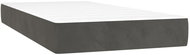 Shumee Bag mattress, velvet, dark grey, 100 × 200 × 20 cm - Mattress