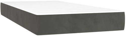 Shumee Bag mattress, velvet, dark grey - Mattress - Main image